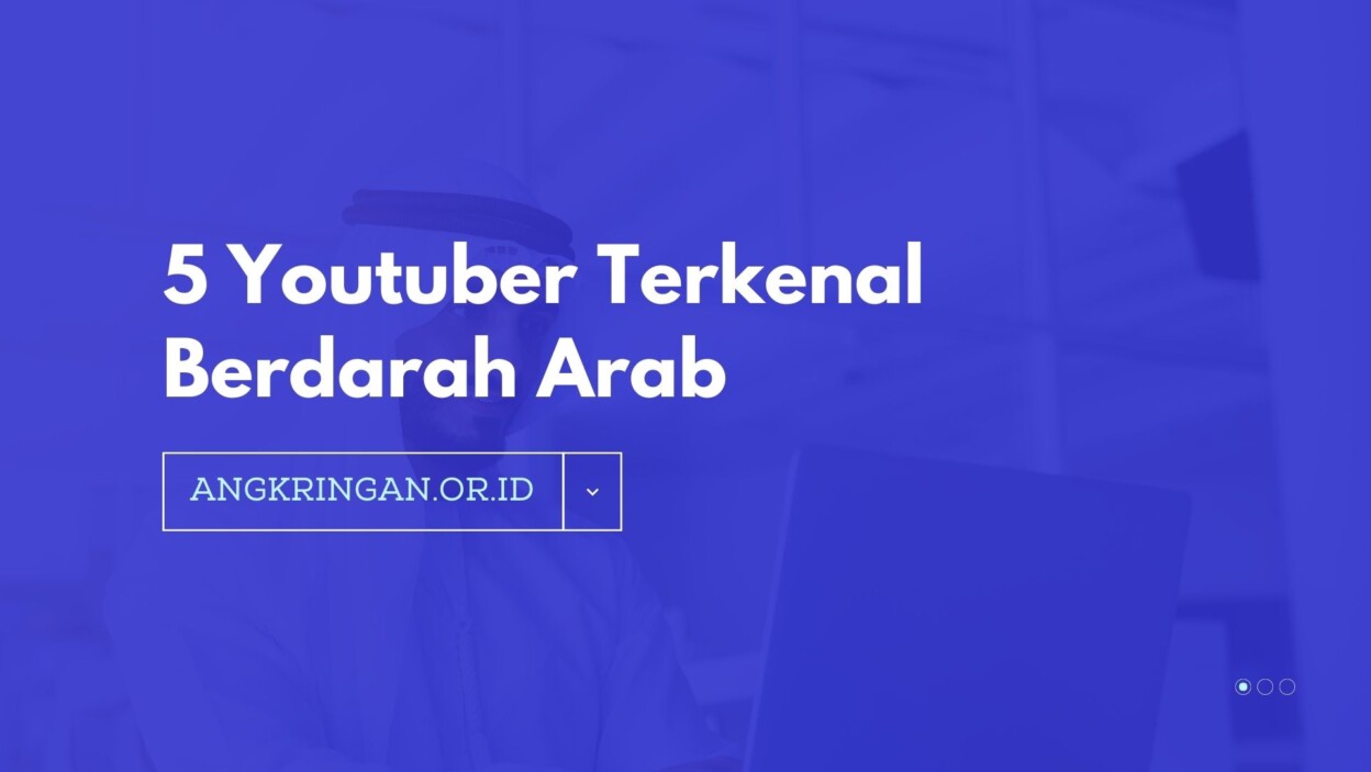 Cover 5 Youtuber Terkenal Berdarah Arab